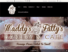 Tablet Screenshot of maddysfattys.com